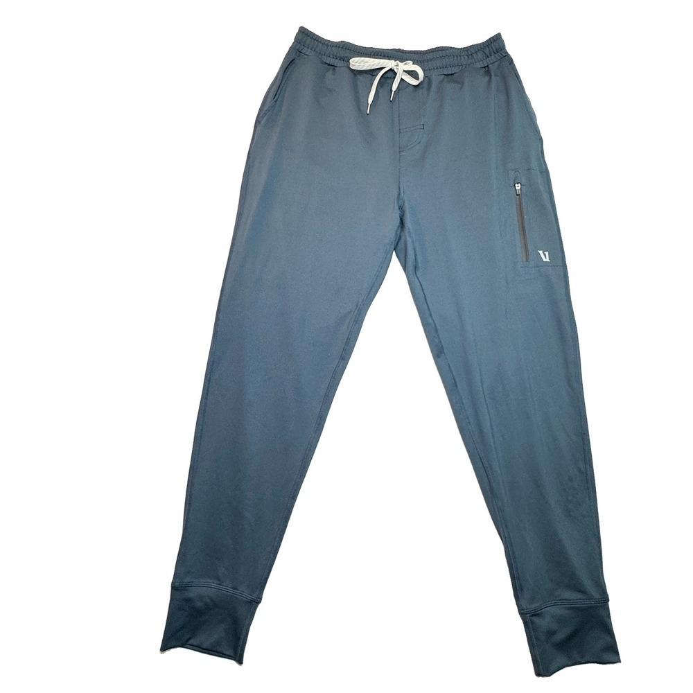 Vuori Mens Sunday Performance Jogger Indigo Blue Medium Casual Athleisure V416